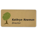Rectangle Full Color Personalized Aluminum Badges (1-5 sq. inches)